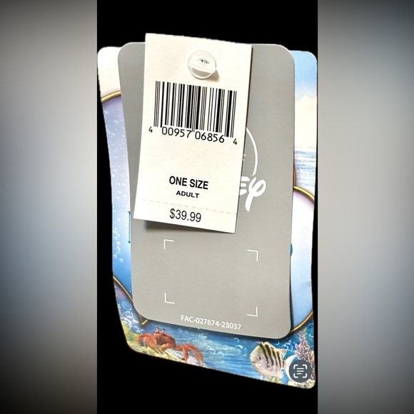 NEW Disney Little Mermaid Sea Life Bucket Hat - Multicolor - Picture 6 of 6